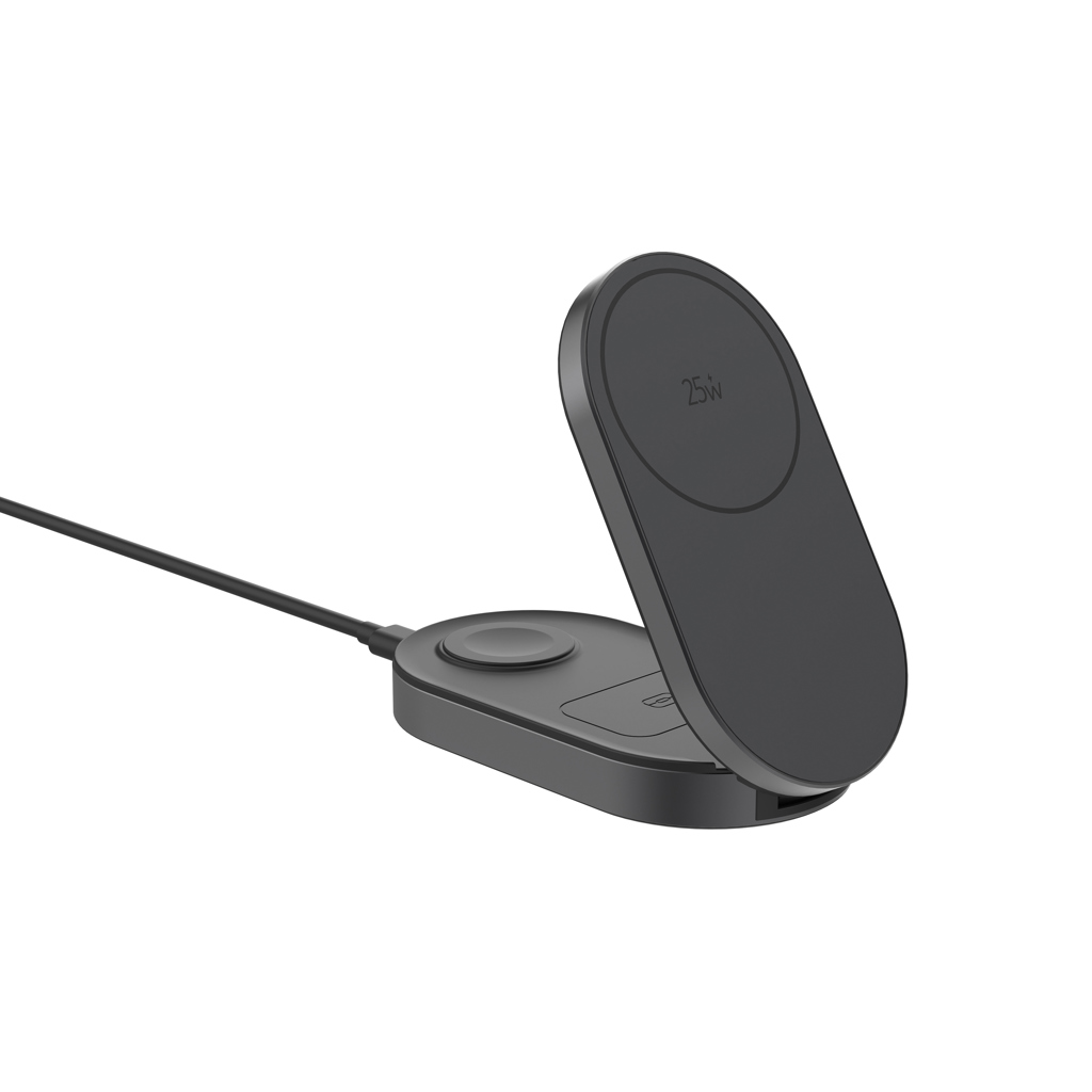 Cargador inalámbrico plegable Quantum ultrarrápido 3 en 1 - Tecnología - Regalo Promocional Personalizado - imagen 7