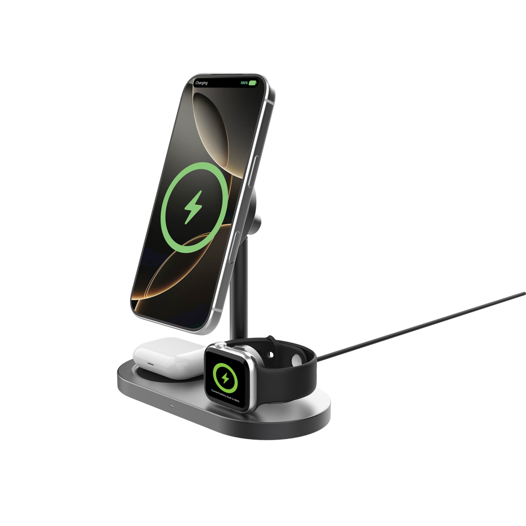 Cargador inalámbrico magnético Quantum RCS 25W - Tecnología - Regalo Promocional Personalizado - imagen 4