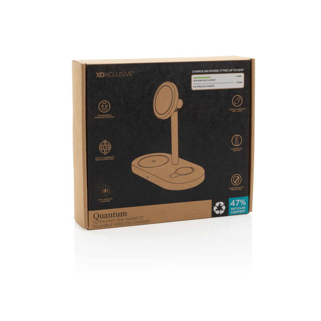 Cargador inalámbrico magnético Quantum RCS 25W - Tecnología - Regalo Promocional Personalizado - imagen 10