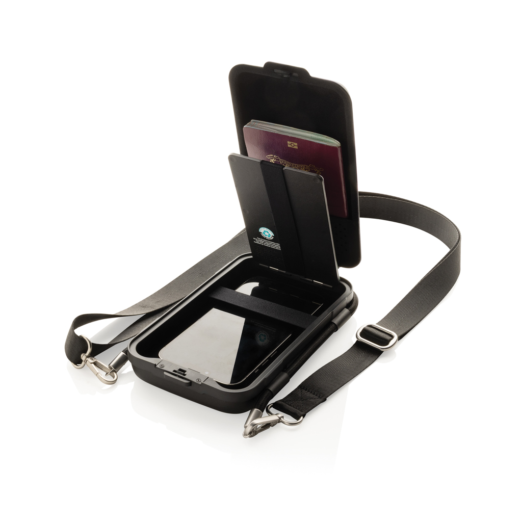 Estuche rígido de viaje Swiss Peak OSLO RCS para móvil - Porta todo - Regalo Promocional Personalizado - imagen 5