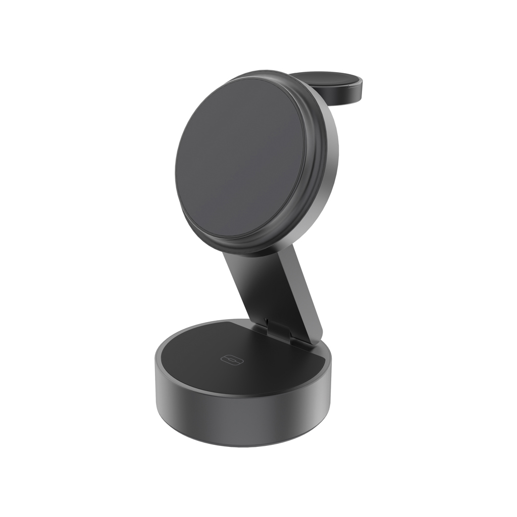 Cargador inalámbrico ultrarrápido 3 en 1 Quantum RCS 25W - Tecnología - Regalo Promocional Personalizado - vista alternativa