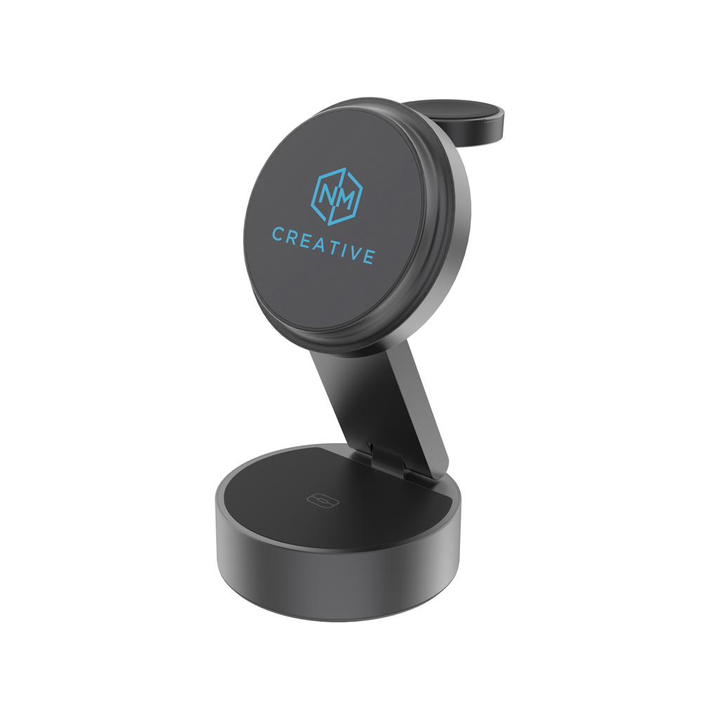Cargador inalámbrico ultrarrápido 3 en 1 Quantum RCS 25W - Tecnología - Regalo Promocional Personalizado - imagen 13