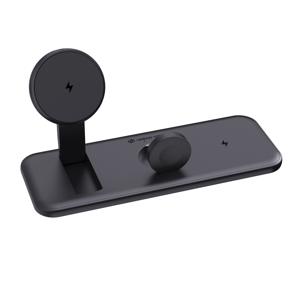 Cargador magnético 3 en 1 RCS Urban Vitamin Torrance 15W - Tecnología - Regalo Promocional Personalizado - vista alternativa