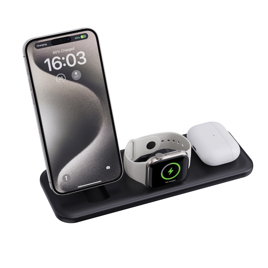Cargador magnético 3 en 1 RCS Urban Vitamin Torrance 15W - Tecnología - Regalo Promocional Personalizado - imagen 3