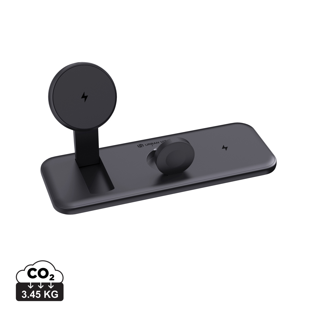 Cargador magnético 3 en 1 RCS Urban Vitamin Torrance 15W - Tecnología - Regalo Promocional Personalizado