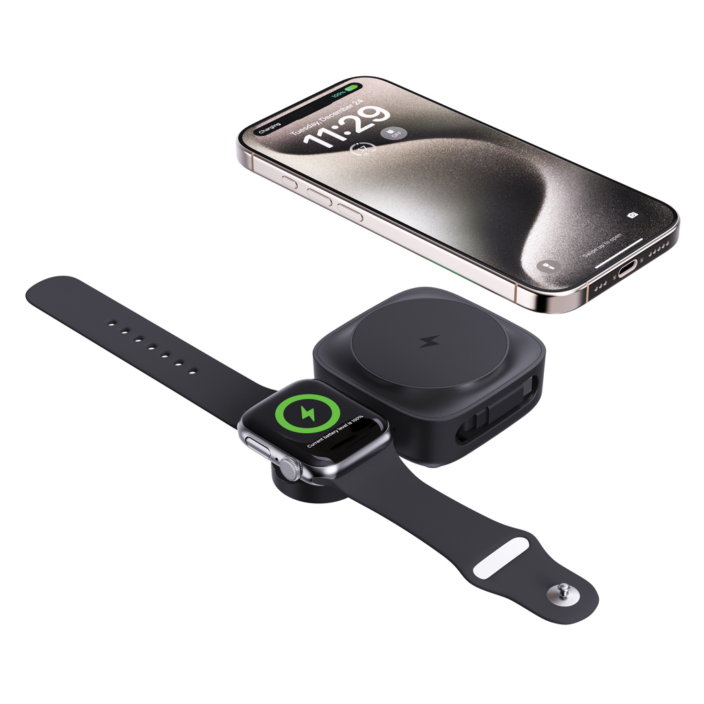 Cargador inalámbrico Urban Vitamin Goleta 2 en 1 de 15W - Tecnología - Regalo Promocional Personalizado - imagen 3