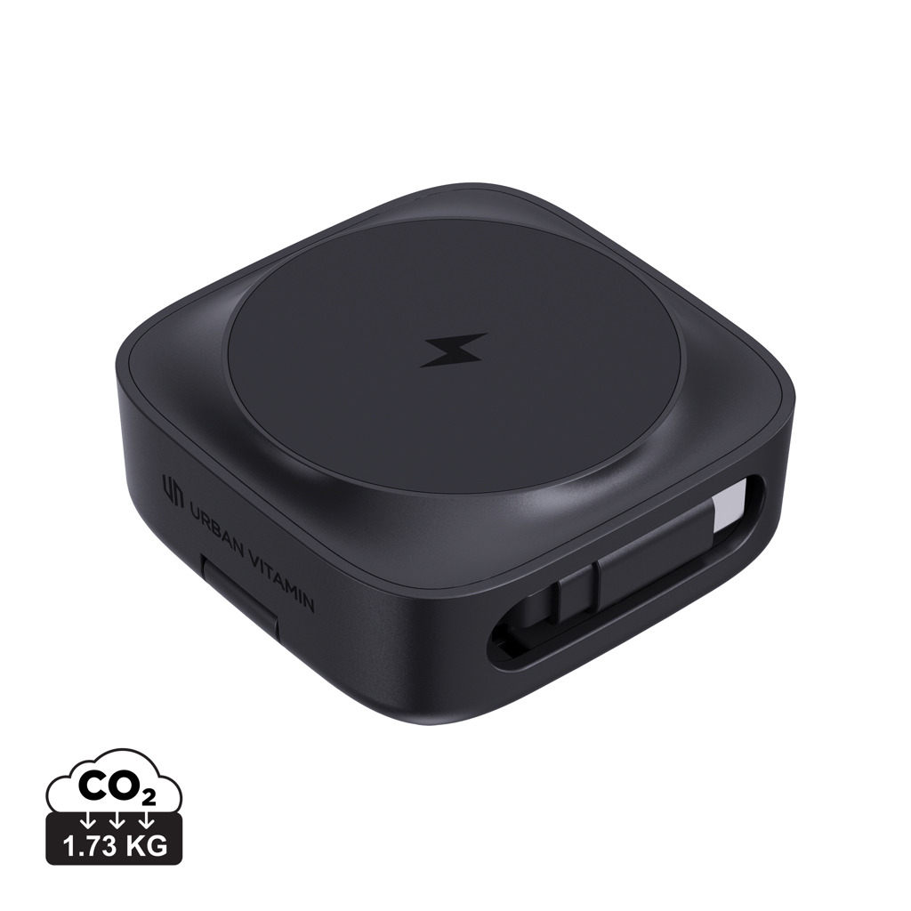 Cargador inalámbrico Urban Vitamin Goleta 2 en 1 de 15W - Tecnología - Regalo Promocional Personalizado