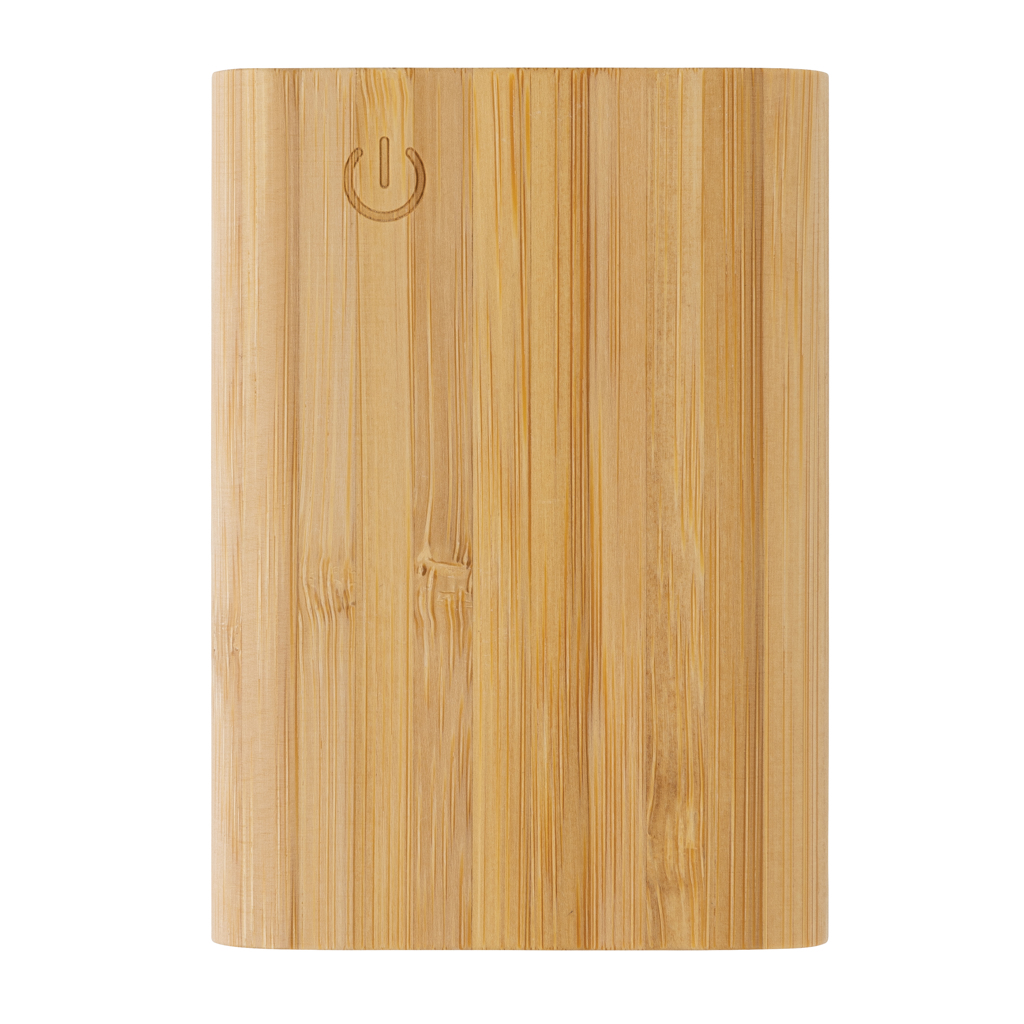 Powerbank personalizada de bambú de 5.000 mAh - Tecnología - Regalo Promocional Personalizado - imagen 5