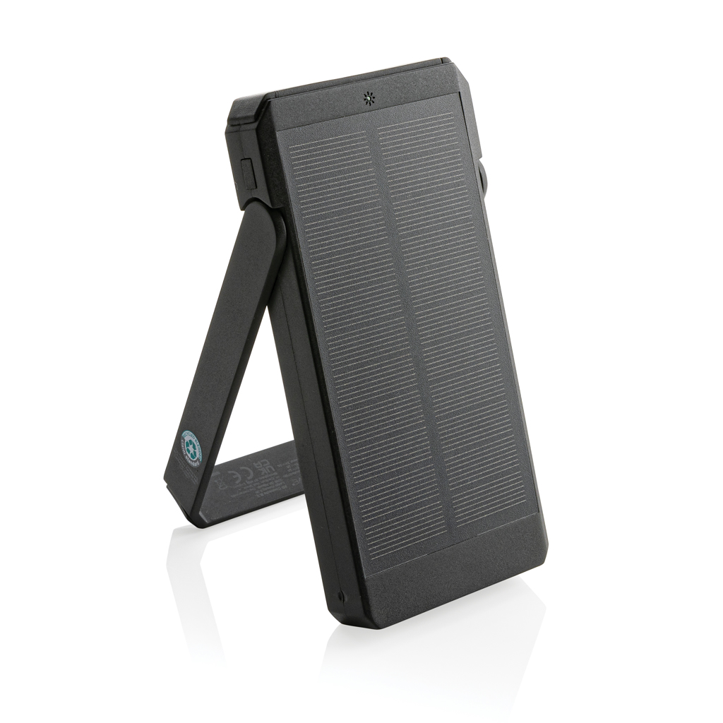 Batería solar personalizada de plástico reciclado Skywave RCS de 10.000 mah - Tecnología - Regalo Promocional Personalizado - imagen 2