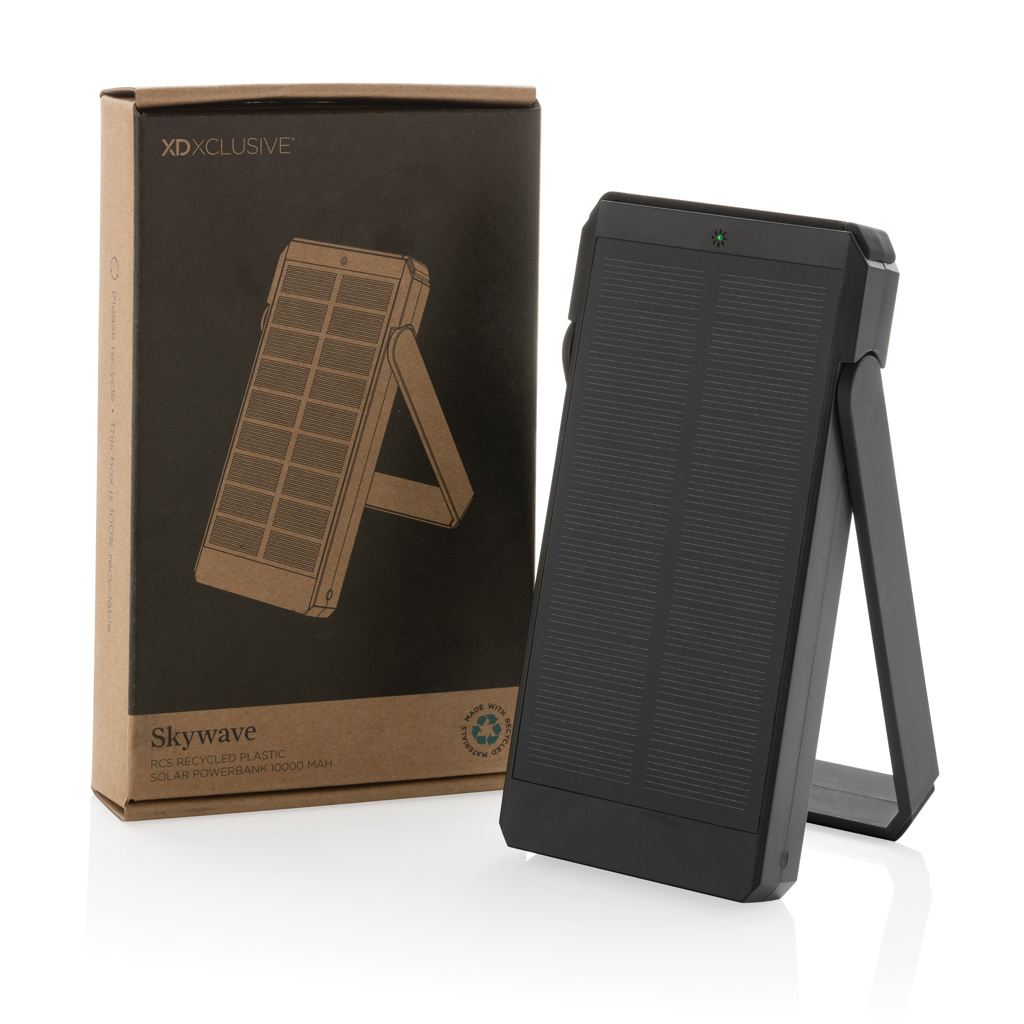 Batería solar personalizada de plástico reciclado Skywave RCS de 10.000 mah - Tecnología - Regalo Promocional Personalizado - imagen 13