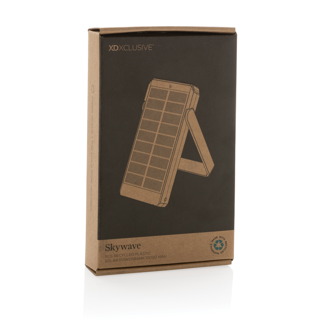 Batería solar personalizada de plástico reciclado Skywave RCS de 10.000 mah - Tecnología - Regalo Promocional Personalizado - imagen 14
