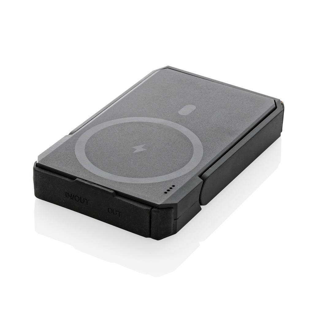 Batería solar personalizada Skywave RCS de plástico reciclado de 5000 mah inalámbrica de 10W - Tecnología - Regalo Promocional Personalizado - imagen 8