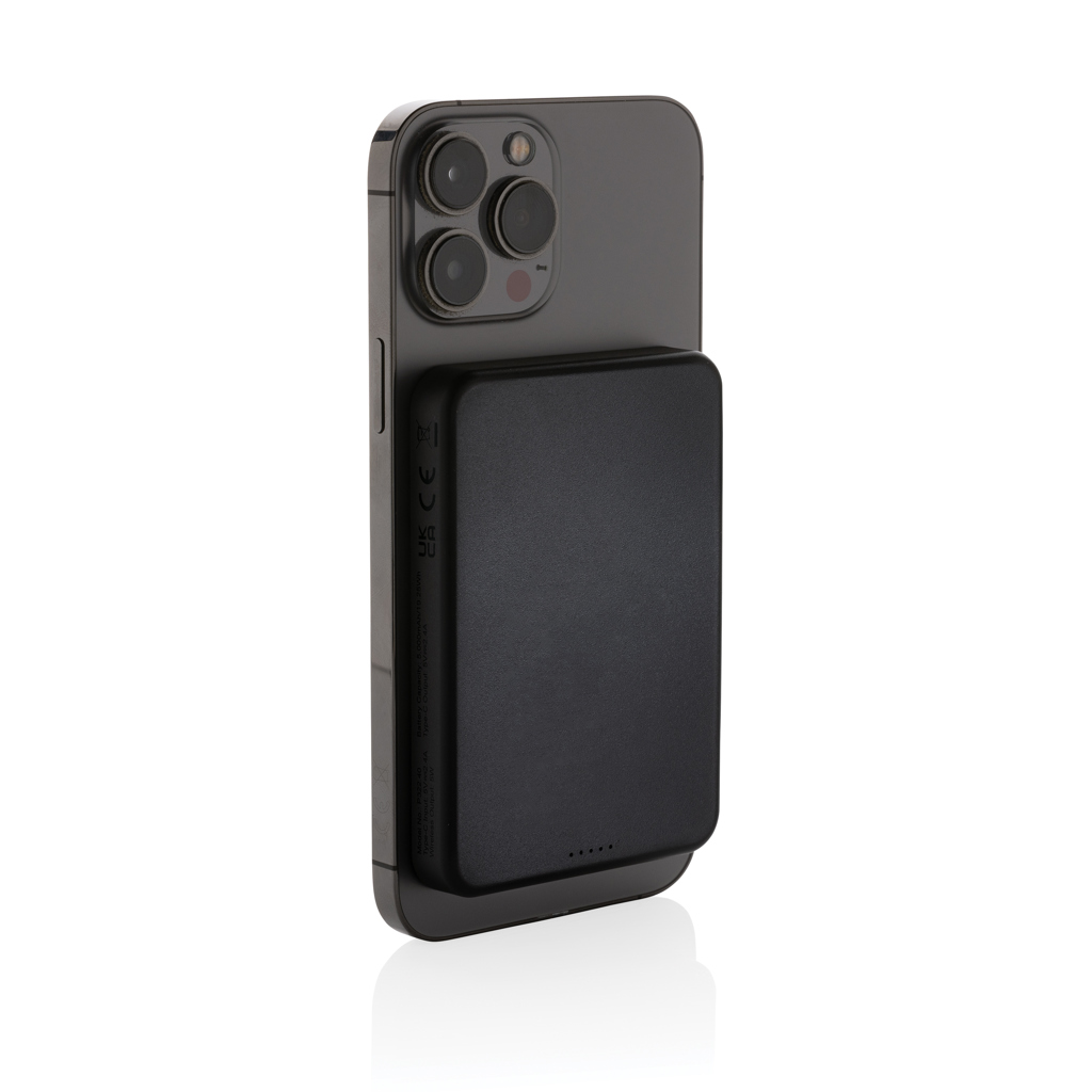 Powerbank personalizada Magnetix de plástico reciclado RCS de 5.000 mAh - Tecnología - Regalo Promocional Personalizado - imagen 4