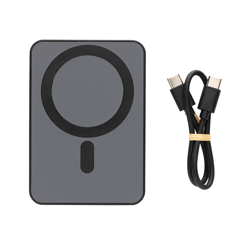 Powerbank personalizada Magnetix de plástico reciclado RCS de 5.000 mAh - Tecnología - Regalo Promocional Personalizado - imagen 5