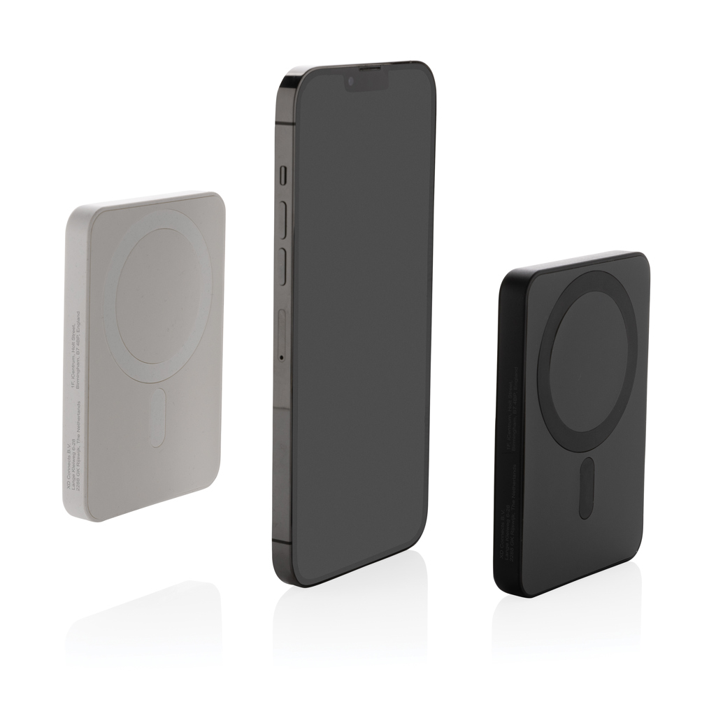 Powerbank personalizada Magnetix de plástico reciclado RCS de 5.000 mAh - Tecnología - Regalo Promocional Personalizado - imagen 8