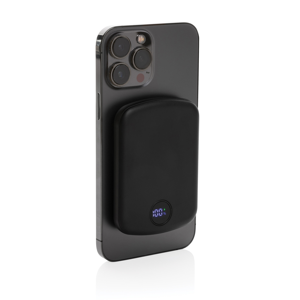 Powerbank MagBoost de 5000 mah de plástico reciclado RCS - Tecnología - Regalo Promocional Personalizado - imagen 4