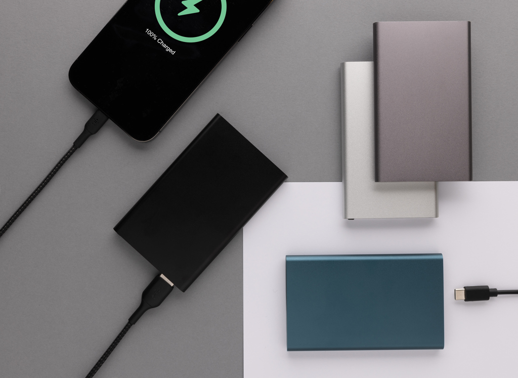 Powerbank plástico/aluminio RCS reciclado de 4000 mah tipo C - Tecnología - Regalo Promocional Personalizado - imagen 8