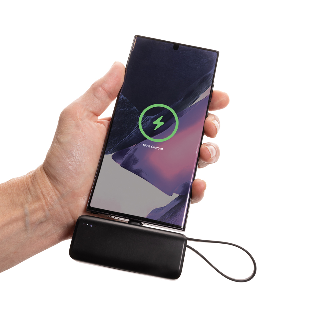 Powerbank personalizada Powerlink RCS de plástico de 3000 mah con conector USB C - Tecnología - Regalo Promocional Personalizado - imagen 4