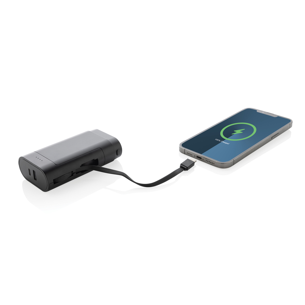 Powerbank personalizada con batería extraíble CycleCell de 10.000 mah - Tecnología - Regalo Promocional Personalizado - imagen 4