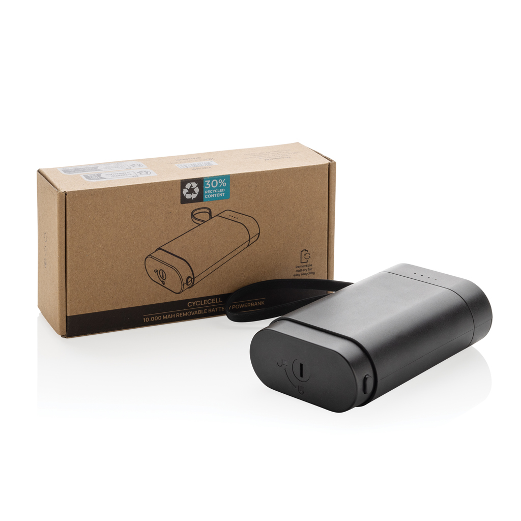 Powerbank personalizada con batería extraíble CycleCell de 10.000 mah - Tecnología - Regalo Promocional Personalizado - imagen 11