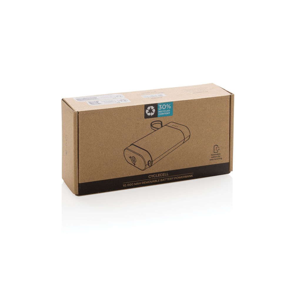 Powerbank personalizada con batería extraíble CycleCell de 10.000 mah - Tecnología - Regalo Promocional Personalizado - imagen 12
