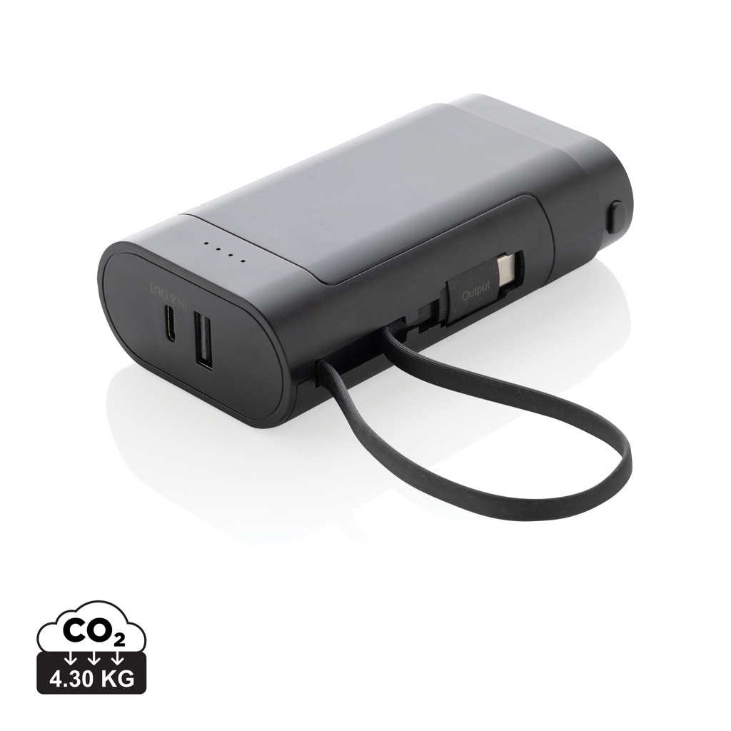 Powerbank personalizada con batería extraíble CycleCell de 10.000 mah - Tecnología - Regalo Promocional Personalizado