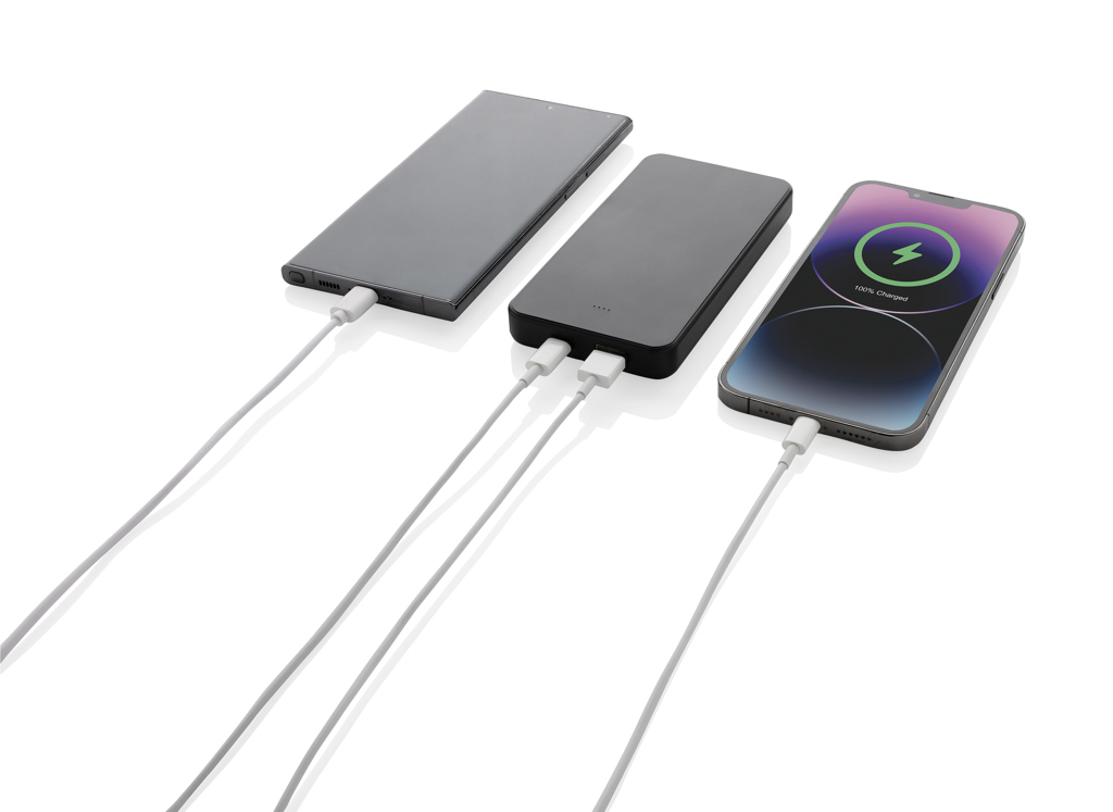 Powerbank personalizada Boostcore RCS de plástico reciclado de 10.000 mAh USBC - Tecnología - Regalo Promocional Personalizado - imagen 4