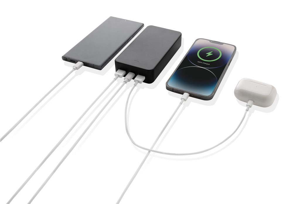 Powerbank personalizada Boostcore RCS de plástico reciclado de 20.000 mAh USBC - Tecnología - Regalo Promocional Personalizado - imagen 7