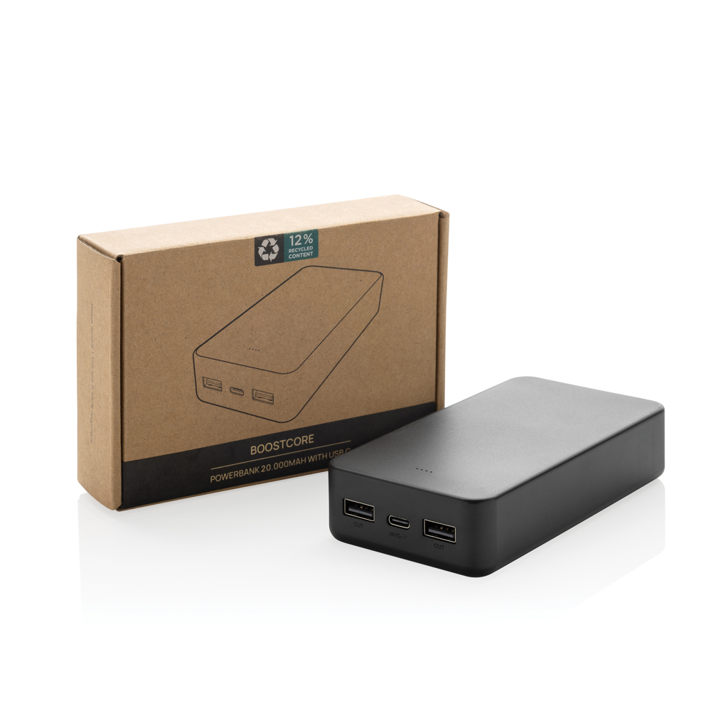 Powerbank personalizada Boostcore RCS de plástico reciclado de 20.000 mAh USBC - Tecnología - Regalo Promocional Personalizado - imagen 3