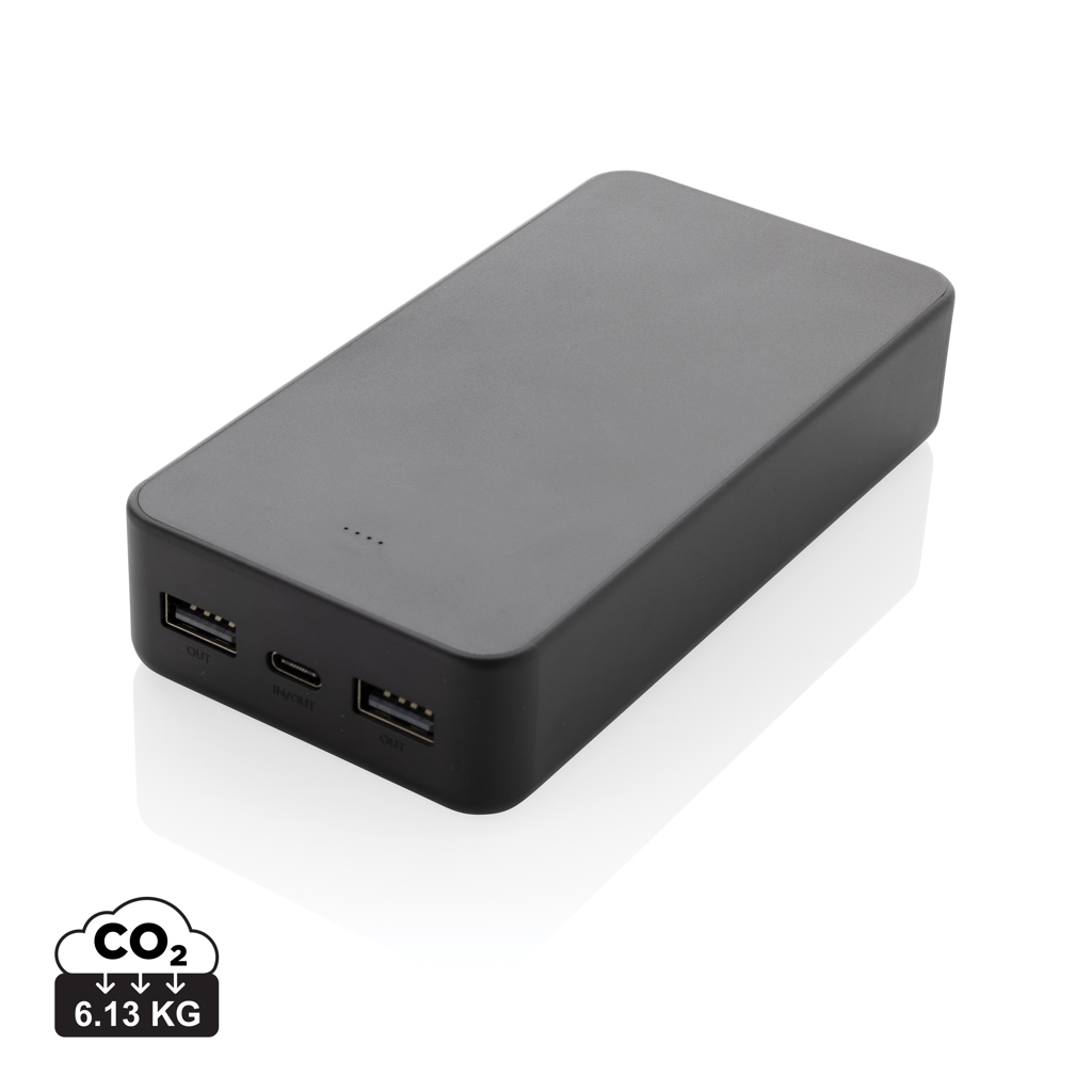 Powerbank personalizada Boostcore RCS de plástico reciclado de 20.000 mAh USBC - Tecnología - Regalo Promocional Personalizado