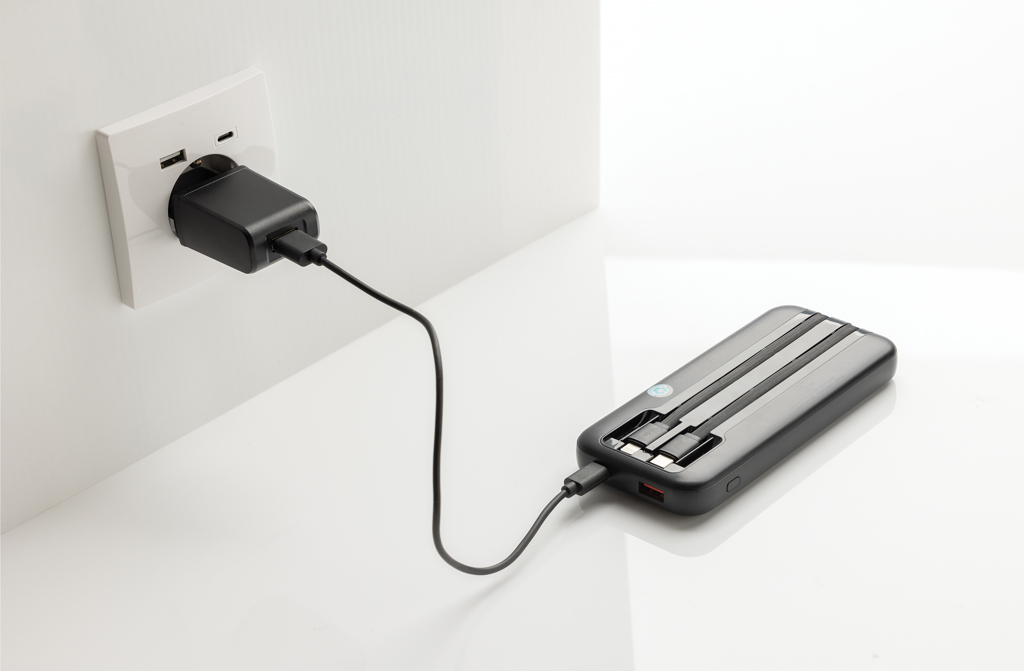 Powerbank personalizada Turbopack RCS de 10.000 mAh con cables integrados - Tecnología - Regalo Promocional Personalizado - imagen 10