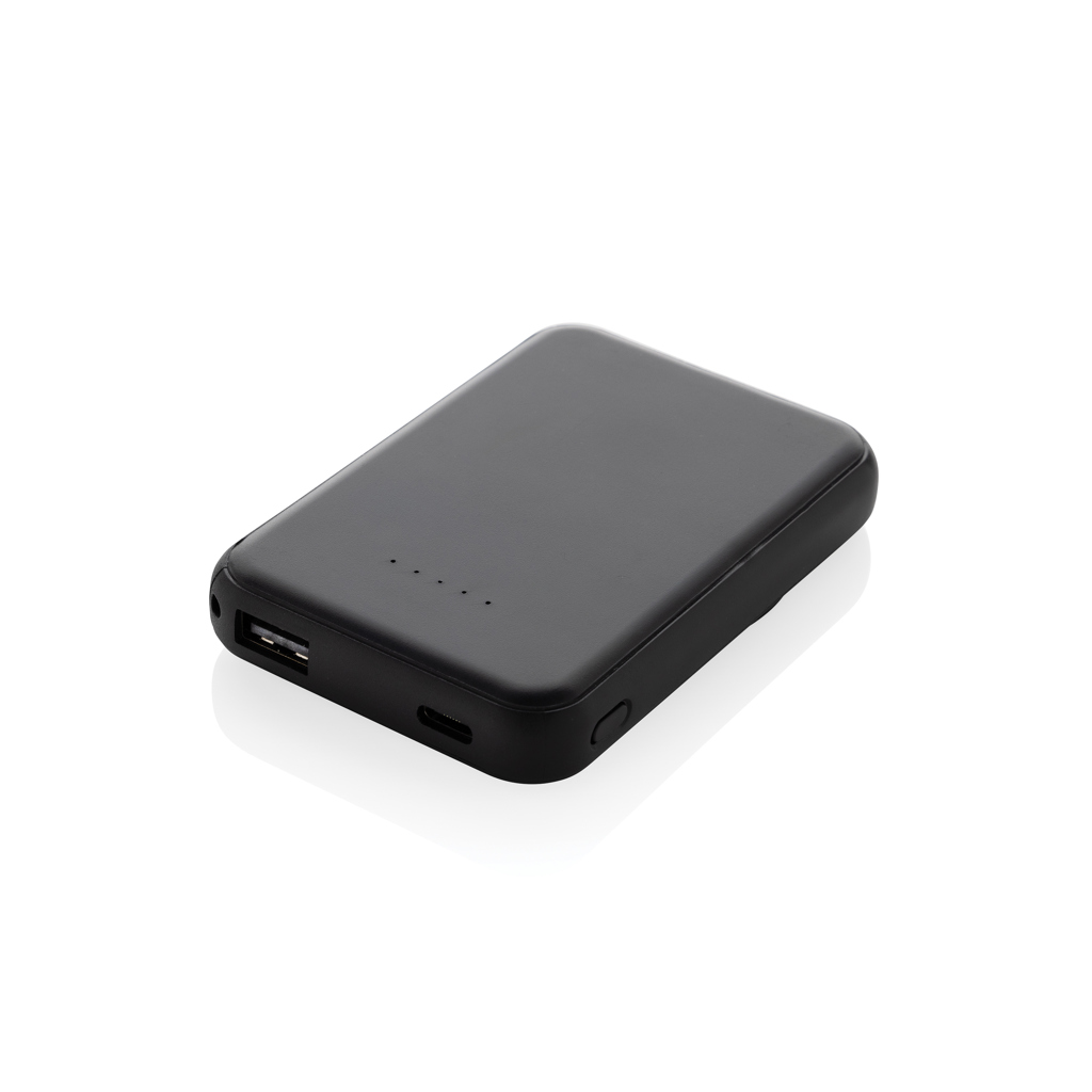 Powerbank personalizada Stellar magnética de plástico reciclado de 5000 mAh de 5W - Tecnología - Regalo Promocional Personalizado - vista alternativa