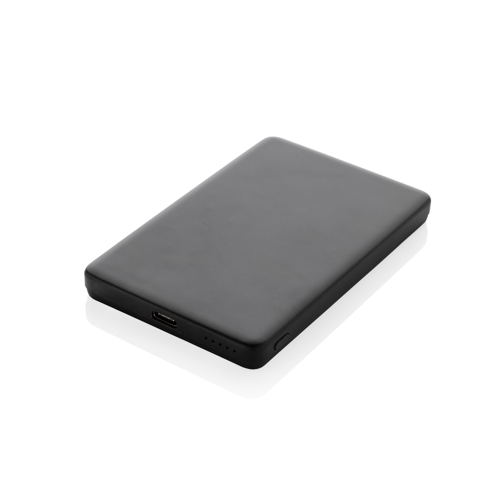 Powerbank personalizada Orion magnética de aluminio reciclado RCS de 5000 mAh - Tecnología - Regalo Promocional Personalizado - vista alternativa