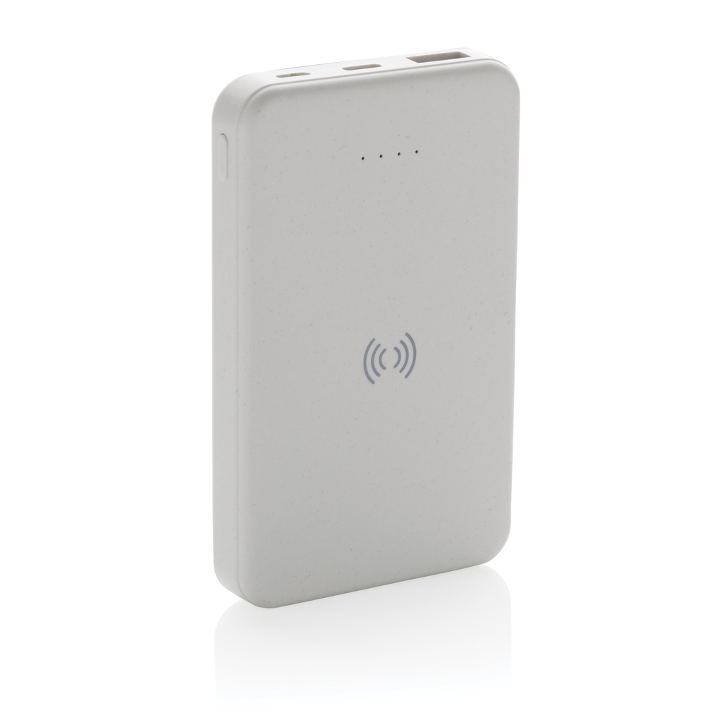Batería inalámbrica personalizada de plástico RCS reciclado de 5.000 mAh de 5W - Tecnología - Regalo Promocional Personalizado - vista alternativa