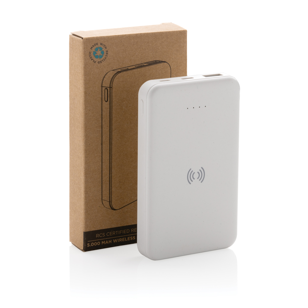 Batería inalámbrica personalizada de plástico RCS reciclado de 5.000 mAh de 5W - Tecnología - Regalo Promocional Personalizado - imagen 9