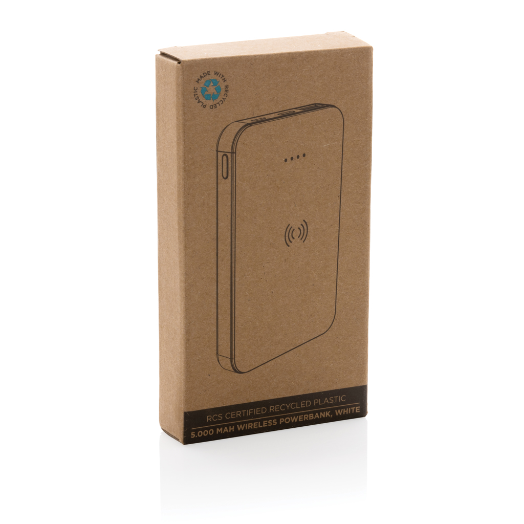 Batería inalámbrica personalizada de plástico RCS reciclado de 5.000 mAh de 5W - Tecnología - Regalo Promocional Personalizado - imagen 10