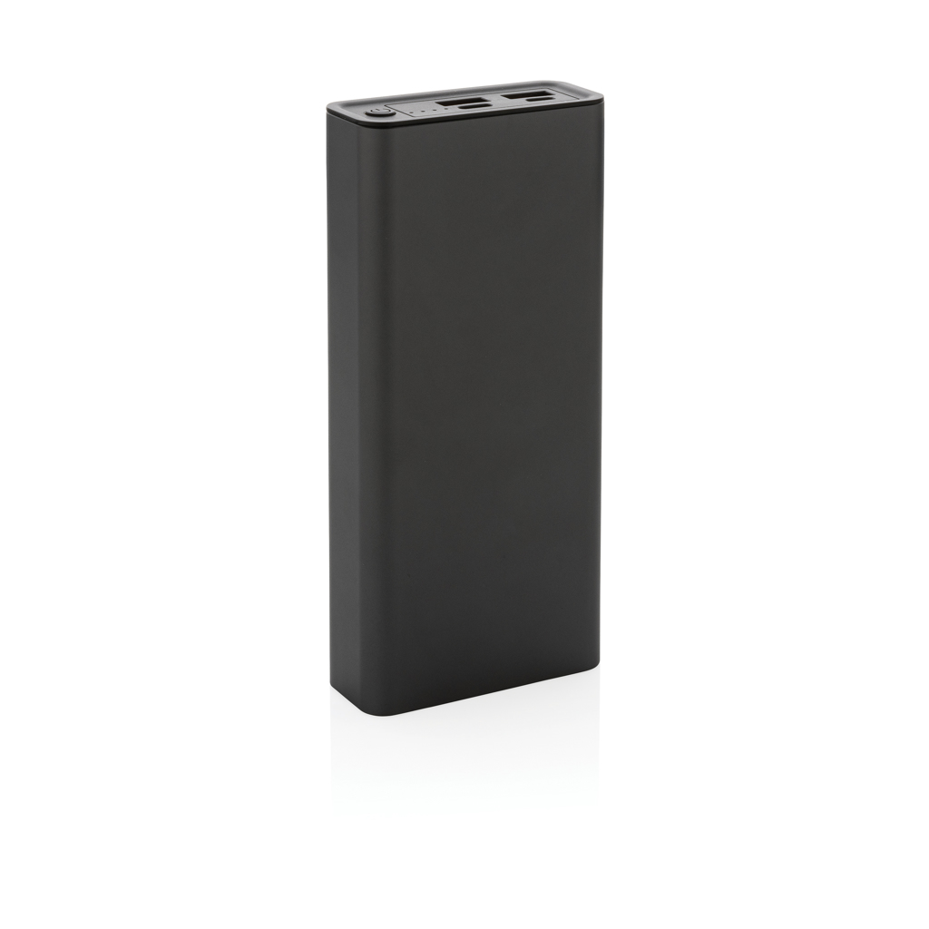 Powerbank personalizada Terra RCS de aluminio reciclado de 20.000 mAh de 20W - Tecnología - Regalo Promocional Personalizado - vista alternativa