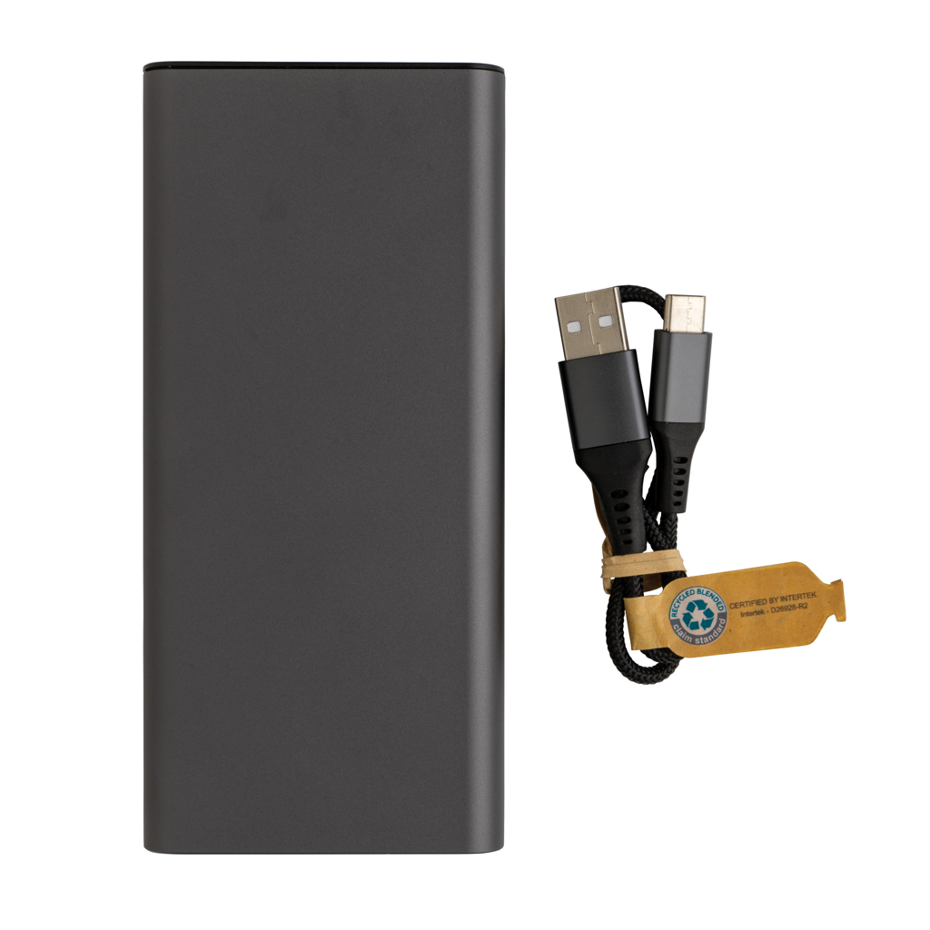 Powerbank Terra RCS 20W aluminio reciclado 20.000 mAh - Tecnología - Regalo Promocional Personalizado - imagen 4
