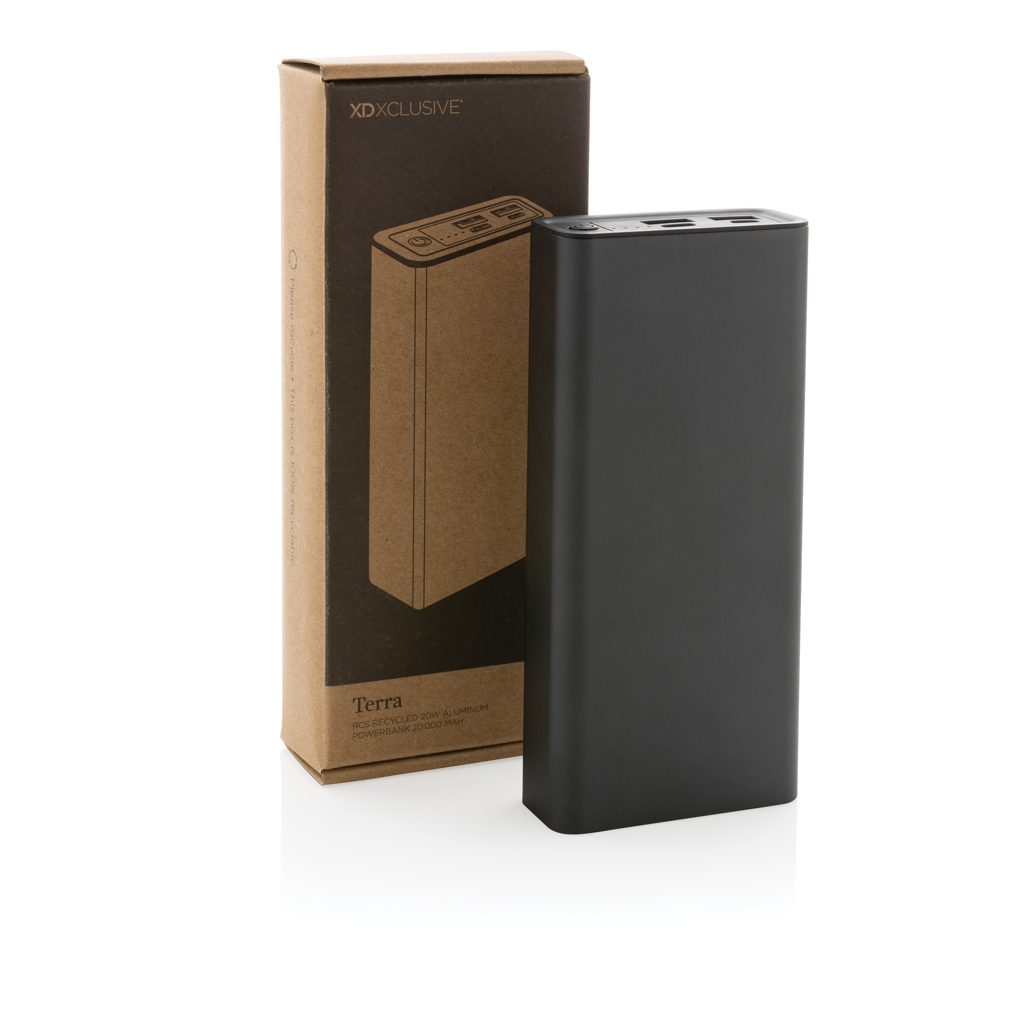 Powerbank Terra RCS 20W aluminio reciclado 20.000 mAh - Tecnología - Regalo Promocional Personalizado - imagen 10
