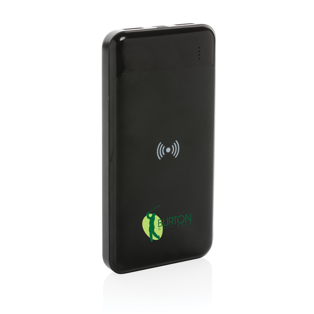 Powerbank inalámbrica personalizada de plástico reciclado estándar RCS - Tecnología - Regalo Promocional Personalizado - imagen 7