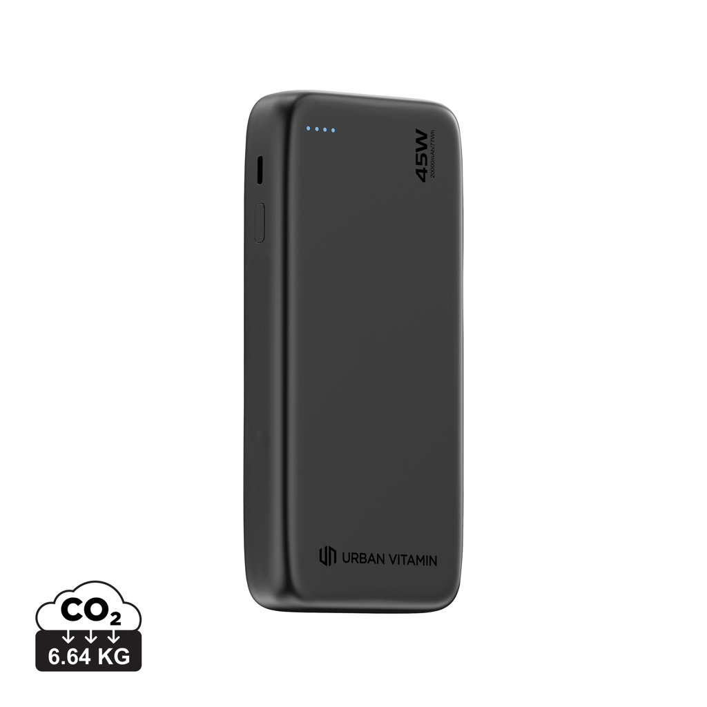 Powerbank externa Urban Vitamin San Mateo 45W y 20.000 mAh - Tecnología - Regalo Promocional Personalizado