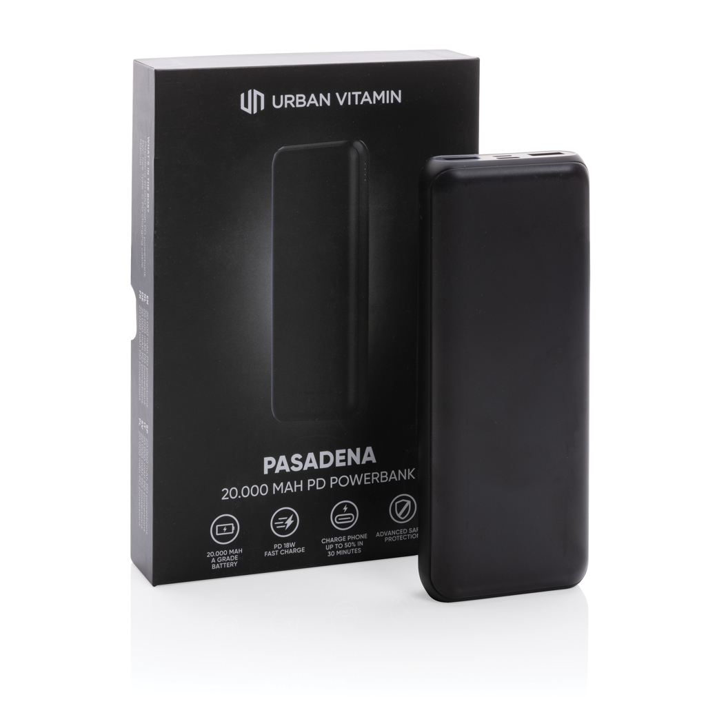 Powerbank personalizada Pasadena Urban Vitamin de 20.000 mAh de 18W PD - Tecnología - Regalo Promocional Personalizado - imagen 7