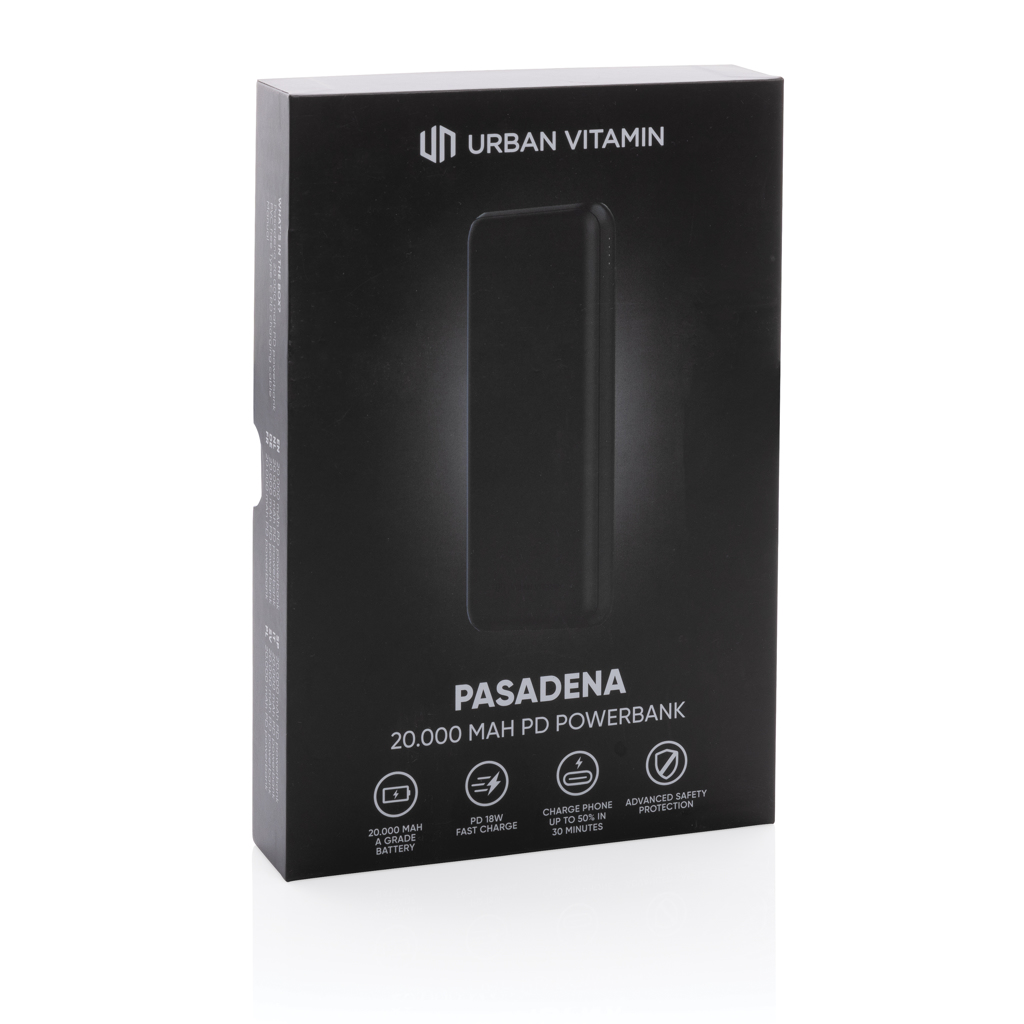 Powerbank personalizada Pasadena Urban Vitamin de 20.000 mAh de 18W PD - Tecnología - Regalo Promocional Personalizado - imagen 8