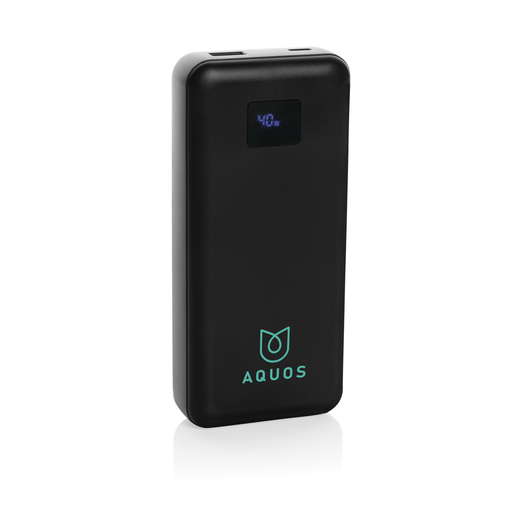 Powerbank personalizada Gridley de 65W para ordenador RCS de plástico reciclado de 20.000 mAh - Tecnología - Regalo Promocional Personalizado - imagen 8