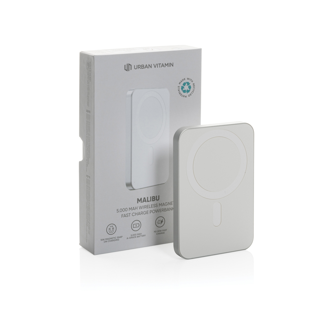 Powerbank personalizada Urban Vitamin Malibu magnético RCS 2 en 1 de 5000 mAh - Tecnología - Regalo Promocional Personalizado - imagen 22