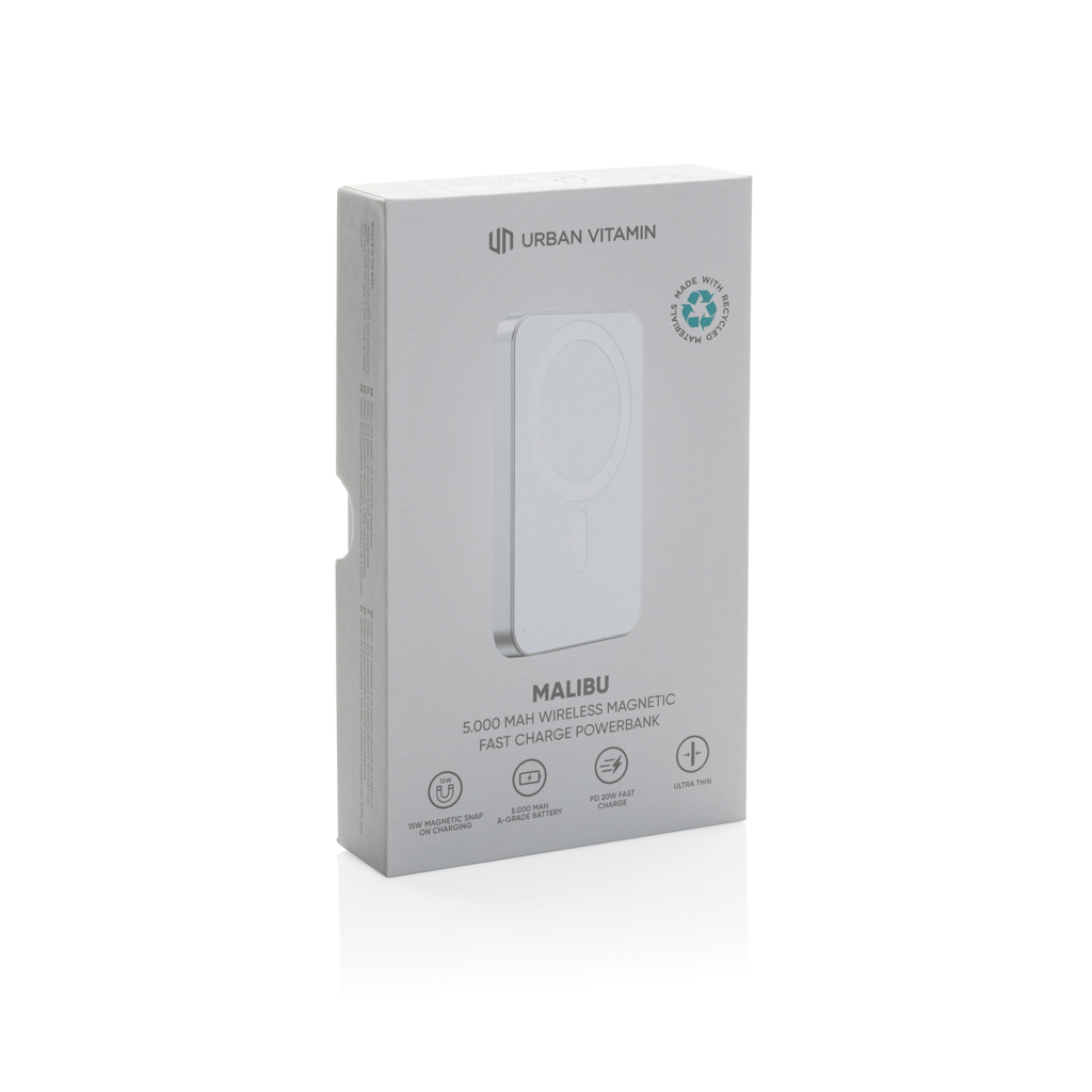 Powerbank personalizada Urban Vitamin Malibu magnético RCS 2 en 1 de 5000 mAh - Tecnología - Regalo Promocional Personalizado - imagen 23