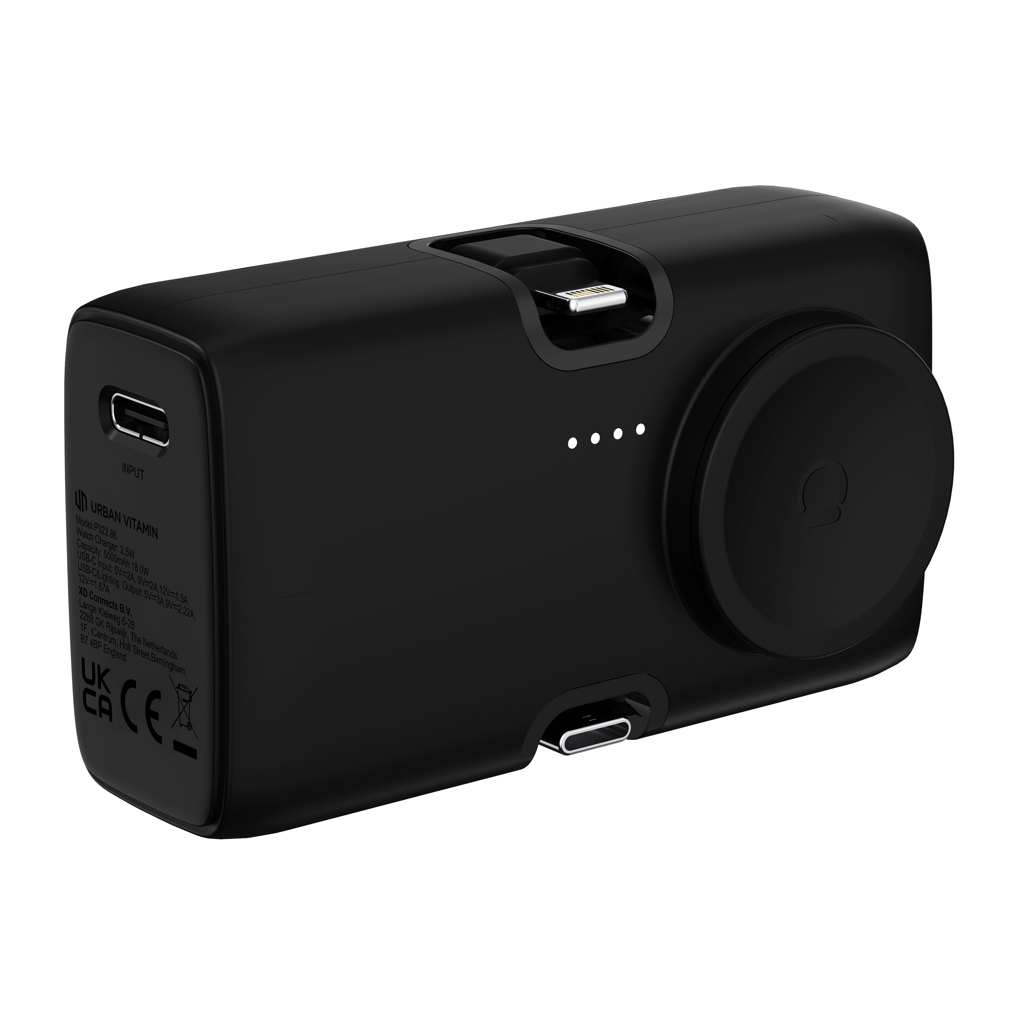 Cargador para reloj personalizado Urban Vitamin San Diego de plástico RCS de 5000 mAh - Tecnología - Regalo Promocional Personalizado - vista alternativa