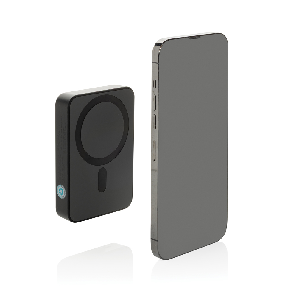 Batería magnética plástico reciclado Amporia RCS 10.000 mAh - Tecnología - Regalo Promocional Personalizado - imagen 3