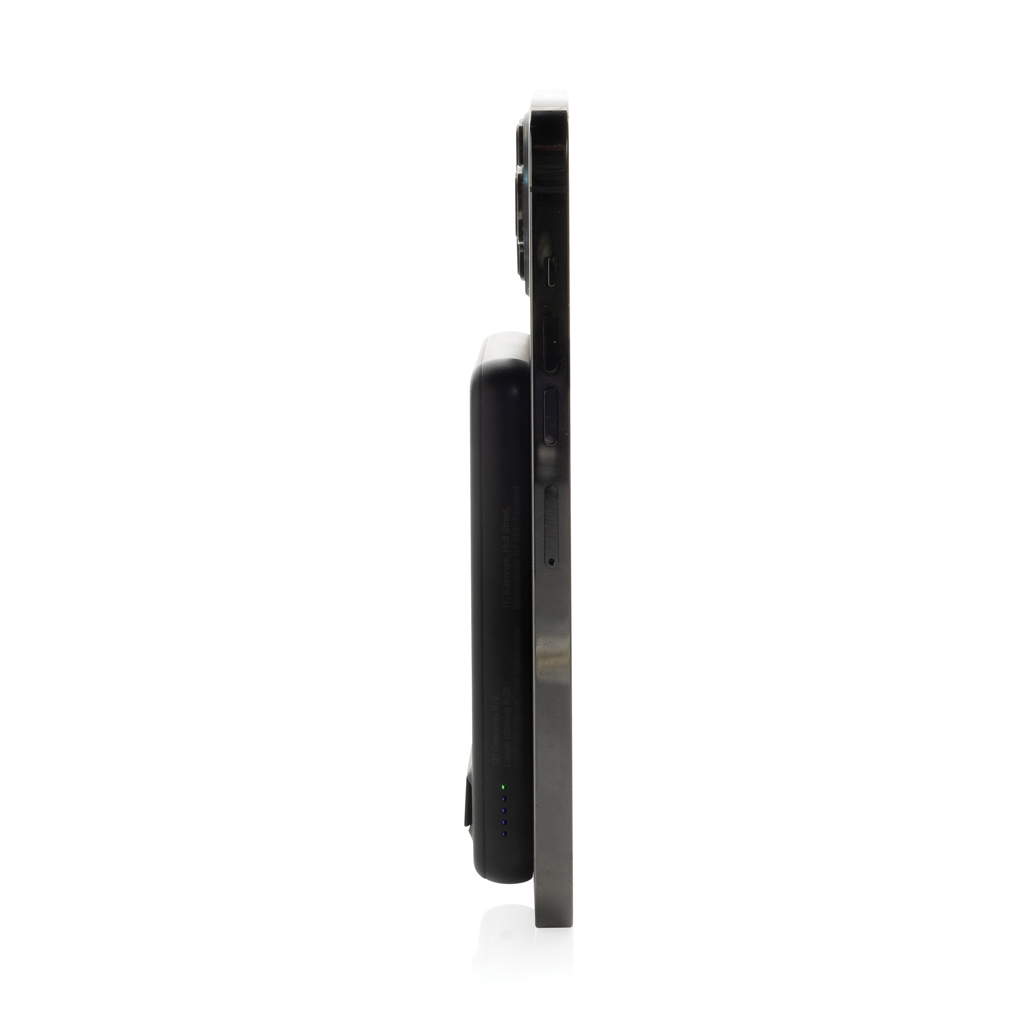 Powerbank mágnetica personalizada Zen RCS de bambú y plástico reciclado de 5000 mAh - Tecnología - Regalo Promocional Personalizado - imagen 7