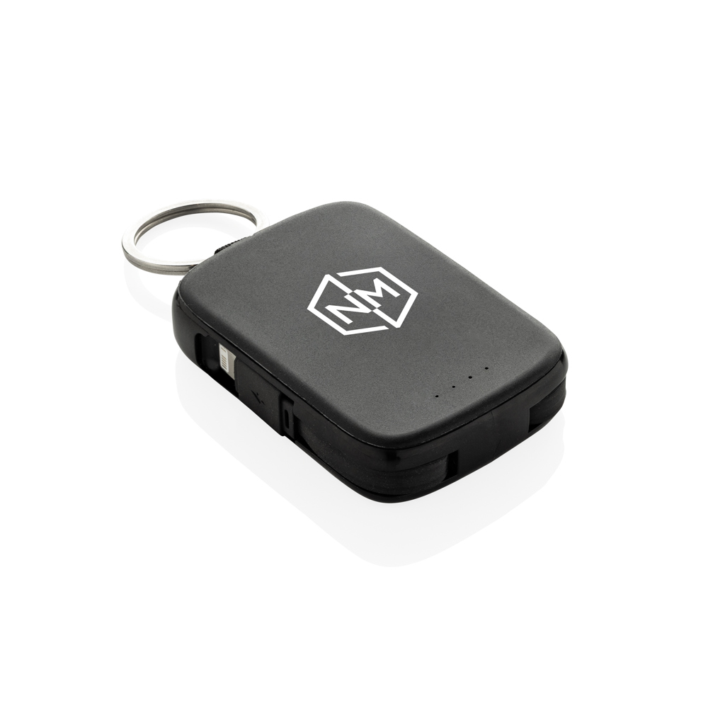 Llavero Nexo y batería externa 2000 mAh con cables RCS - Tecnología - Regalo Promocional Personalizado - imagen 9